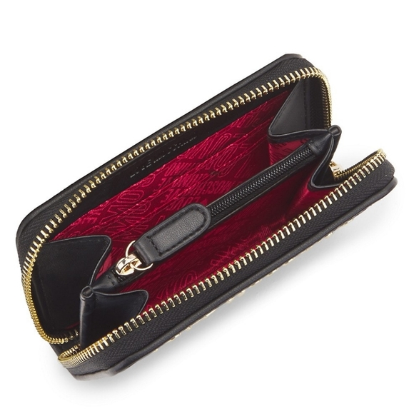 MOSCHINO "Love Moschino" Studded Zip Around Continental Wallet - Picture 8 of 16